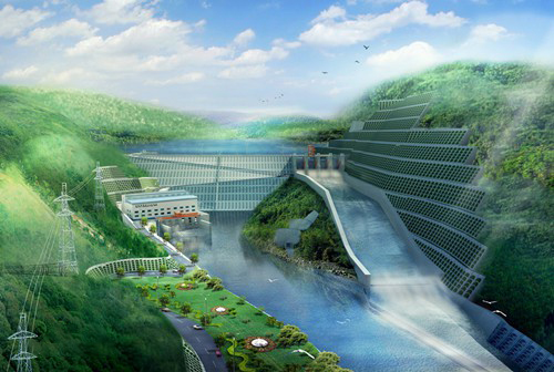 永清老挝南塔河1号水电站项目